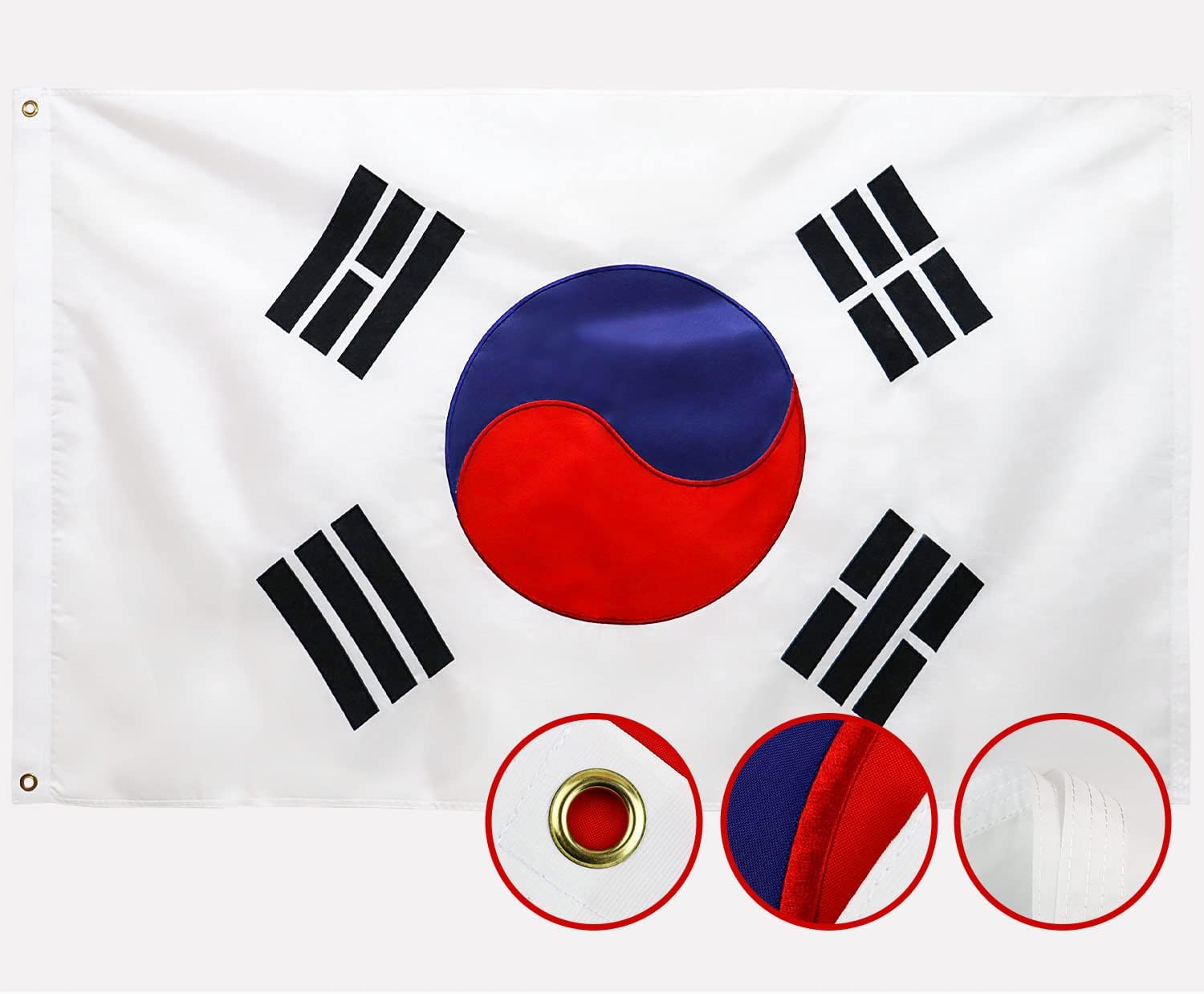 潼南韩国国旗 3x5ft